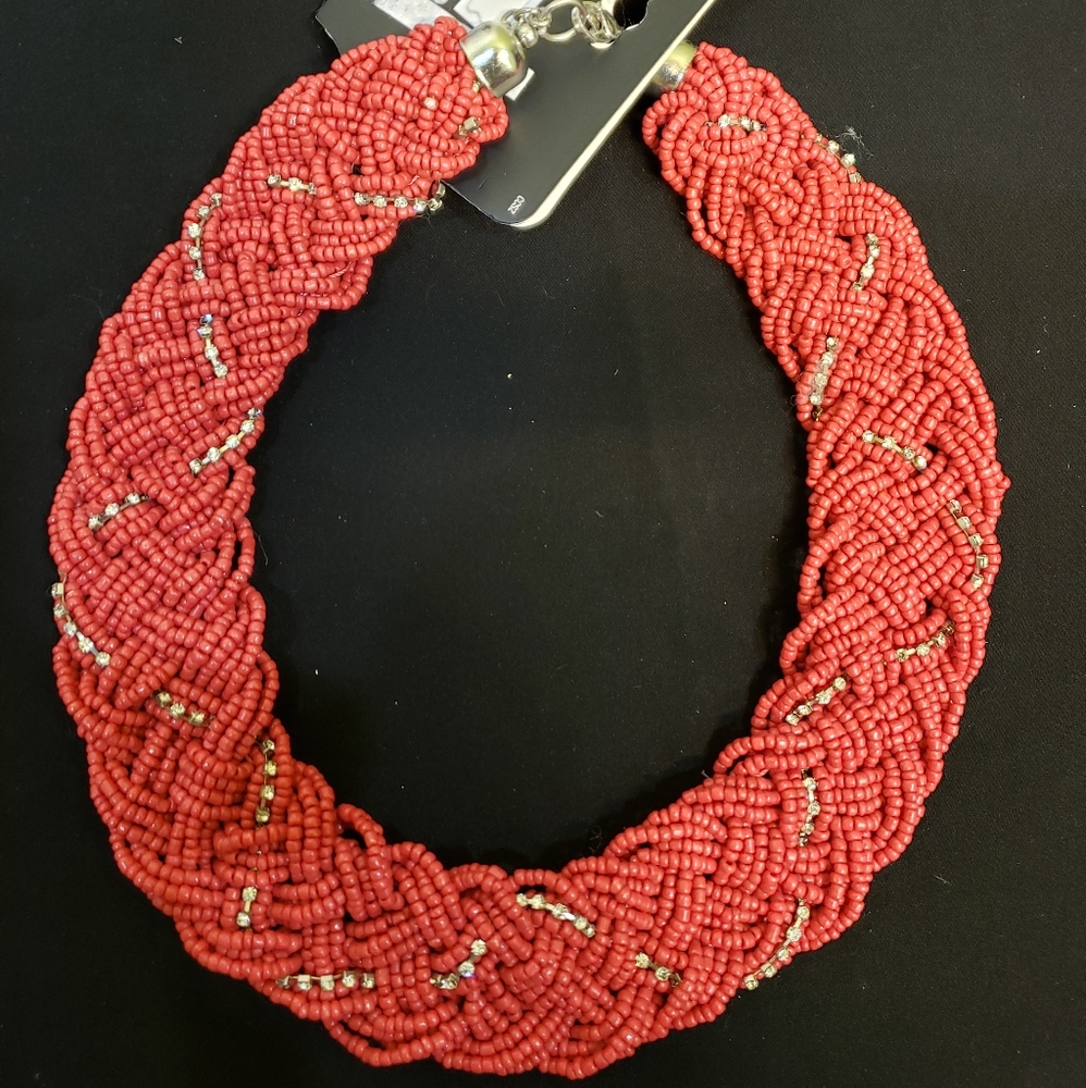 0813 Beaded Rope Necklace